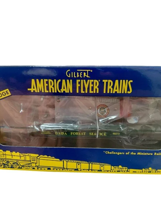 American Flyer 2008 TTOS Sacramento Meet Flat Car W/Beechcraft Airplane 6-48272 - Picture 2 of 6